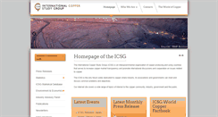 Desktop Screenshot of icsg.org