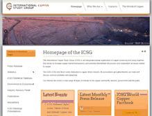 Tablet Screenshot of icsg.org